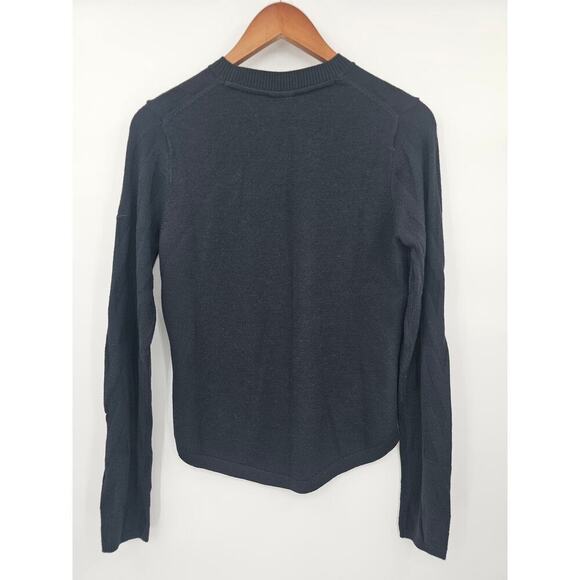 Nike Running Division Women's M Black Knit Running Wool Blend Mid Layer NWT - Picture 2 of 8